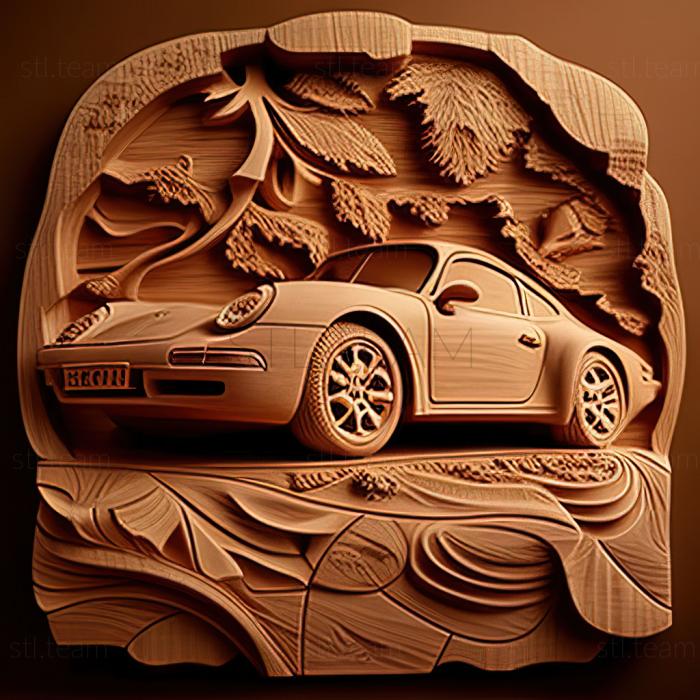 3D модель Porsche 911 (STL)